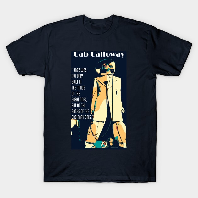 Cab Calloway T-Shirt by Corry Bros Mouthpieces - Jazz Stuff Shop